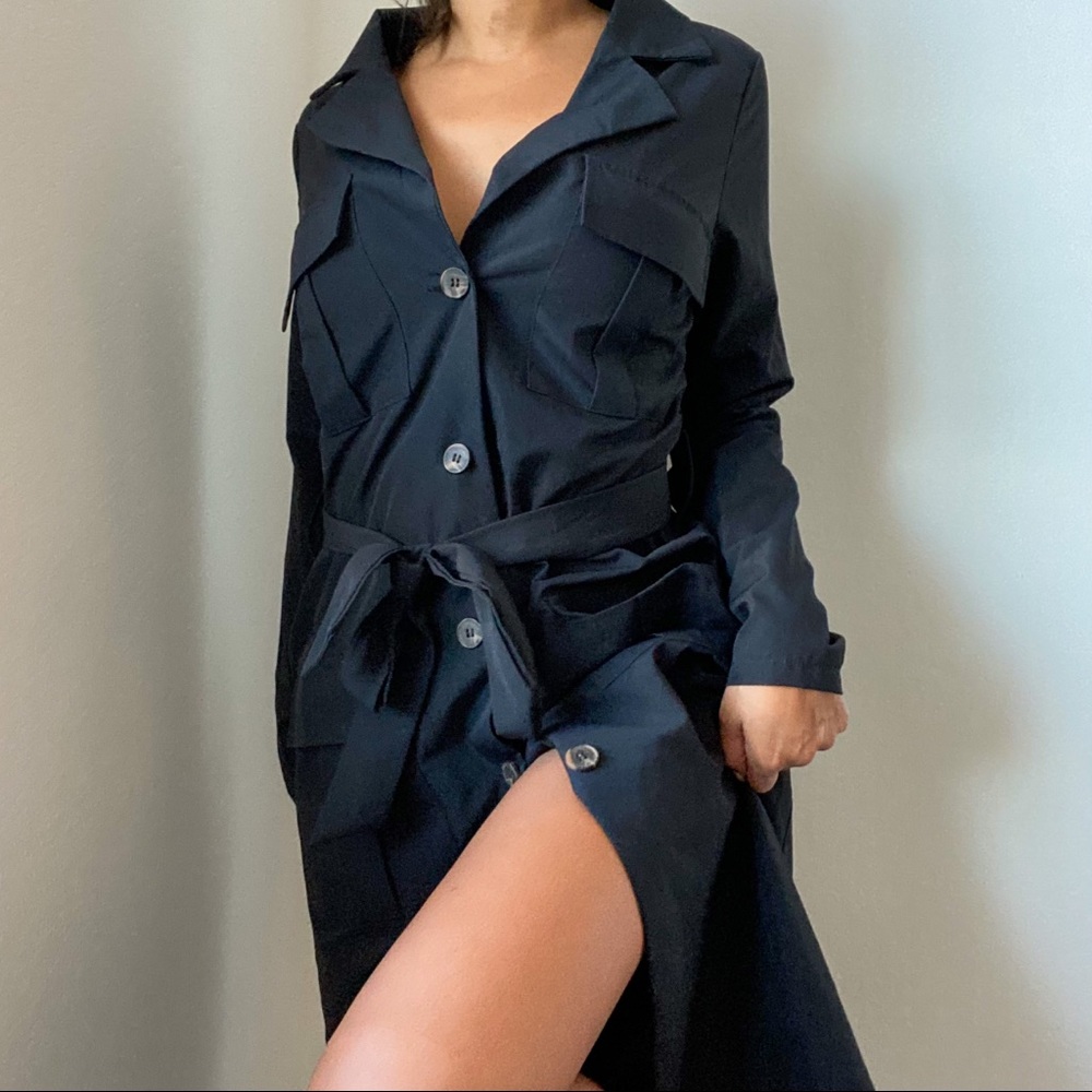 Boohoo trench coat